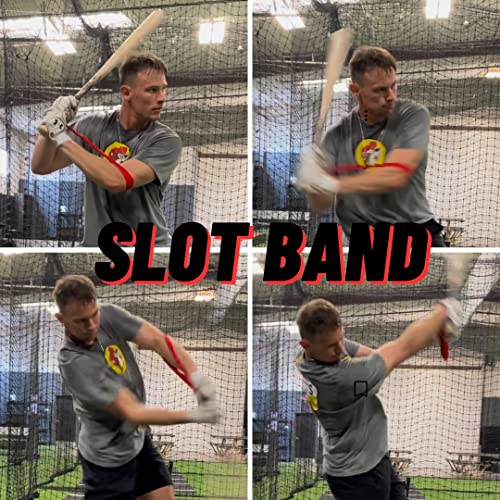 Baseball Notes Brum Bands: Softball & Baseball Swing Trainer, Hitting Equipment for Training and Batting - style: Set of 2 Bands