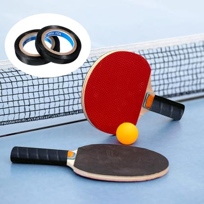 EupHHonycs 2Pcs Grip Finishing Tape Tennis Racket PVC Racquet Finishing 0.4Inch ×10.93 Yards Badminton Racquet Grip Racket Wrap Tape for Tennis Badminton