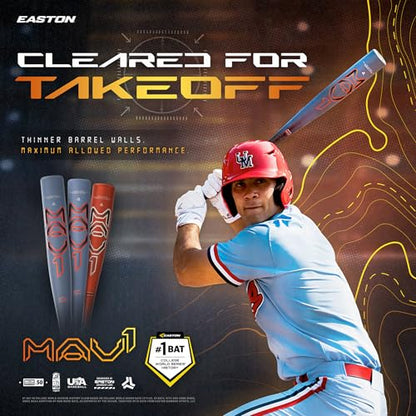 Easton | 2025 | MAV1 T-Ball Bat | USA Baseball | -11 Drop | 2 5/8' Barrel | 1 Pc. Alloy