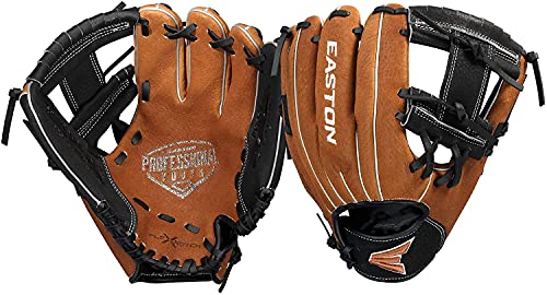 Easton Easton | Professional Youth Baseball Glove | Size 10" - I-Web | Multiple Styles - color: I-Web | Carmel / Black