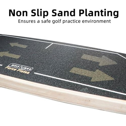 Golf Pressure Plate, Golf Training Aid for Indoor Practice, Weight Shift Balance Board - Golf Swing Trainer & Golf Speed Trainer, Golf Training Equipment - Strength & Tempo for Chipping Hitting