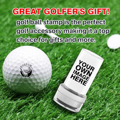 Custom Golf Ball Stamps with Personalized Name Graphics, Reusable Golf Ball Waterproof Marking Tool - color: Lady