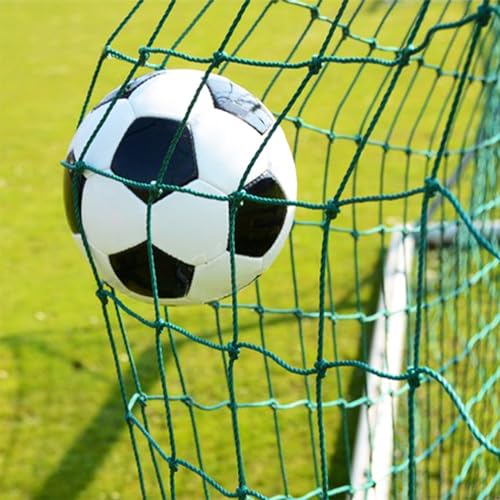 Aoneky Soccer Backstop Net - Heavy Duty Practice Barrier & Containment Net for Training, High Impact Hitting Netting, 10-15 x 10-60 Ft Sizes for Football/Soccer