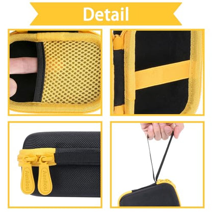 for Fanttik X8 Nano/X9 Nano Electric Ball Pump Hard Case,Air Pump Organizer for Air Tube and Adaptor(Case Only)