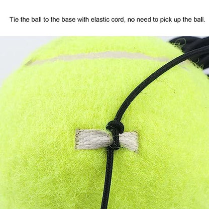 Tennis Training Ball with Elastic String, Single Player Practice Ball with Rope