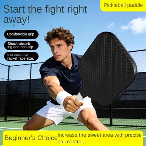 Pickleball Paddle | Lightweight Sports Accessories,Lightweight Pickleball Paddle | for Practice Park School College Sports Activity Workout Training Exercise