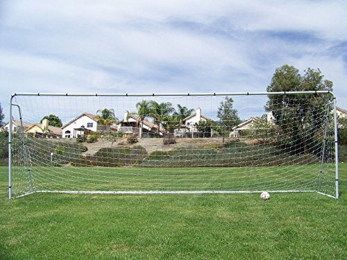 PASS 18.5 x 6.5 Ft. Official Youth Size. Heavy Duty Steel Soccer Goal w/Net. Regulation Youth, League Size Goals. Professional Practice Training Aid. 18.5 x 6.5. 18.5x6.5 Foot