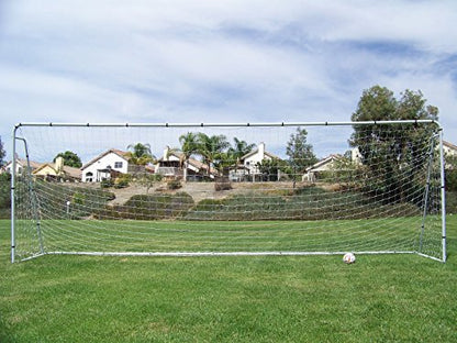 PASS 18.5 x 6.5 Ft. Official Youth Size. Heavy Duty Steel Soccer Goal w/Net. Regulation Youth, League Size Goals. Professional Practice Training Aid. 18.5 x 6.5. 18.5x6.5 Foot