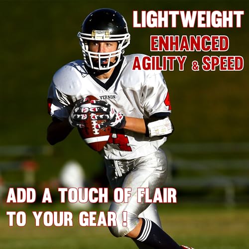 AIGEVTURE Youth Football Gloves Kids Receiver Gloves Sticky Football Gloves for Boys Girls - color: Black, size: Adult L