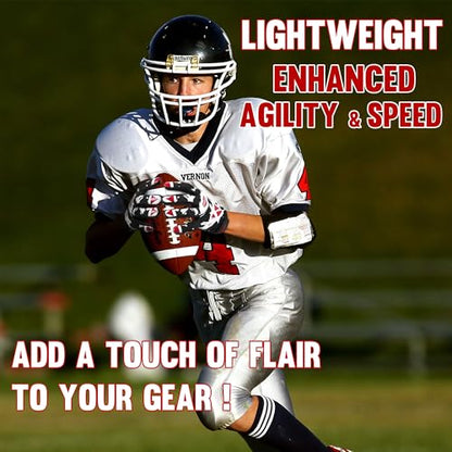 AIGEVTURE Youth Football Gloves Kids Receiver Gloves Sticky Football Gloves for Boys Girls - color: Black, size: Adult XL