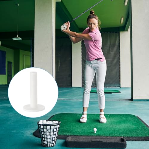 PATIKIL Rubber Golf Tee, Mix Size Golf Tees Training Tee, - color: White