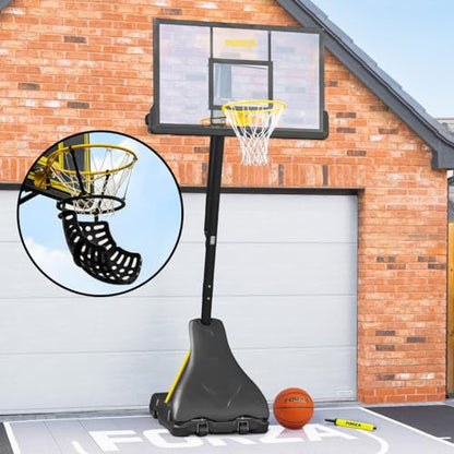 FORZA Adjustable Basketball Hoop and Stand System | Portable & Height-Adjustable for Indoor or Outdoor Use [4 Styles] - size: Post Only, style: JS420 Elite