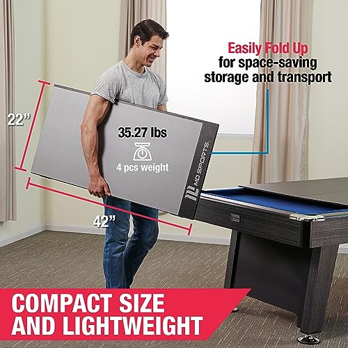 MD Sports Table Tennis Tables Multiple Styles Ping Pong Tables, Foldable for Easy Storage with Nets Included, Perfect for Family Game Rooms | Multiple Styles - style: 7 Ft. Foldable Tabletop
