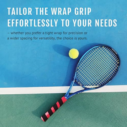 CATTONGUE GRIPS Sports Grip Tape Wrap - Wide Super Grippy Wrap - Anti-Slip Tape for Golf Clubs, Pull Up Bars, Baseball Bats, Lacrosse Sticks, Hockey Sticks, Pickleball Paddles & More