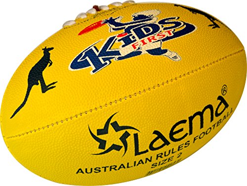Junior AFL Hi-Tech Advance PIN Grip Australian Rules Footy Ball Size 1 and 2
