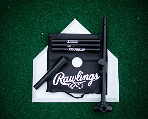 Rawlings | YOUTH TRIPOD TRAVEL Batting Tee | Collapsible | Adjustable Height 18"-26" - size: One Size
