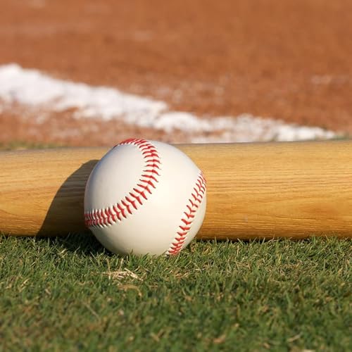 Baseballs, Practice Baseballs, Baseball for Youth Teenager/Adults Players Training Ball, Safe Throwing for Indoor/Outdoor, Batting Practice