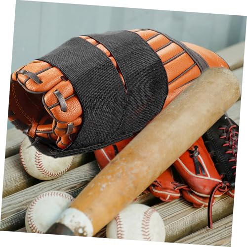 Outanaya Adjustable Baseball Glove Wrap Stretchy Nylon Strap for Comfortable Fit Breathable Open Design Enhances Grip for Catchers Softball Gloves Durable and Flexible Accessory