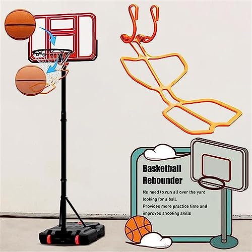 Basketball Hoop Returner Shot Return Apparatus Hook Ball for Kids Rebounder Shooting Training Aid Lightweight Trainer Outdoor Sport Attachment