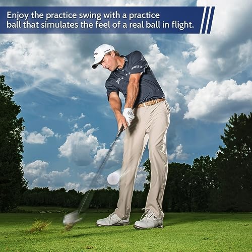 Guirnd 20 Pack Foam Golf Balls, 41mm Practice Golf Balls, Realistic Feel and Long Lasting Limited Fligh Practice Golf Balls for Backyard, Soft Golf Balls for Indoor or Outdoor