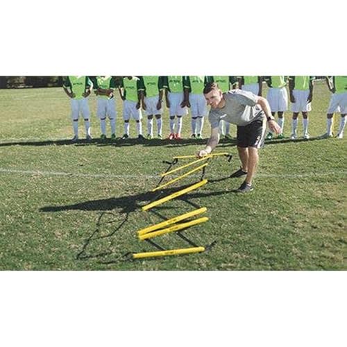 SKLZ Speed and Agility Ladder - Training Equipment for Athletes - Improve Coordination, Footwork, and Quickness - Ideal for Soccer, Football, and Fitness Workouts - style: Speed Agility Ladder, 10-Feet