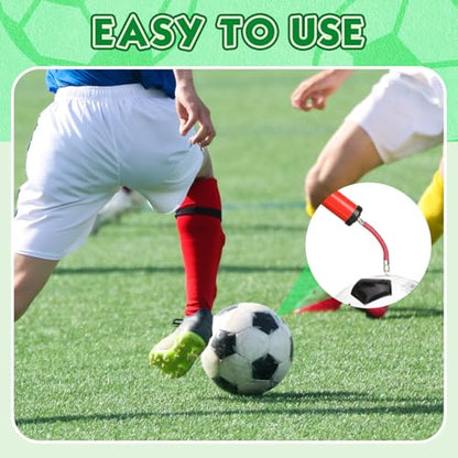 Shihanee 36/60 Sets Ball Pump Bulk for Sports Balls with Needles Nozzles Flexible Extension Hose for Basketball Soccer Football Volleyball Water Rugby Exercise Sports Ball Balloon
