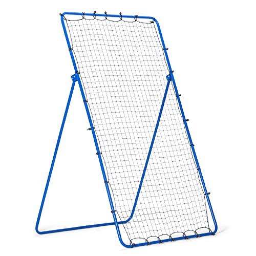 The Original Fully Adjustable 7x4 Feet Volleyball Rebounder Net from Anything Sports - Practice Sets, Spikes and Digs At Any Angle from Home- 12 Month No Questions Asked Warranty