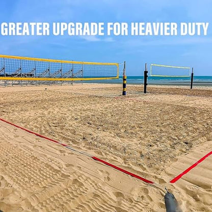 Beach Volleyball Courts Line Beach Volleyball Line with Ground Nails Volleyball Courts Webbing Marker