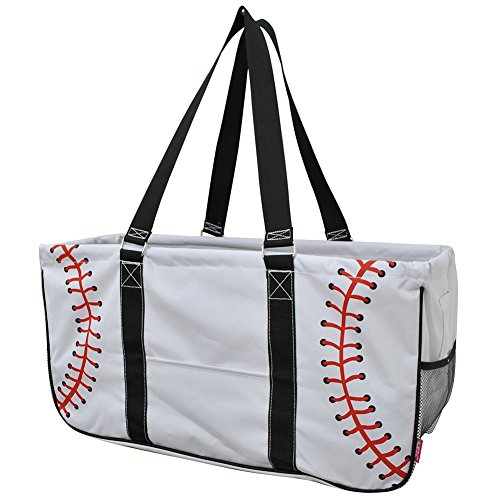 Utility Tote Bag (Baseball-white) - color: Baseball-white