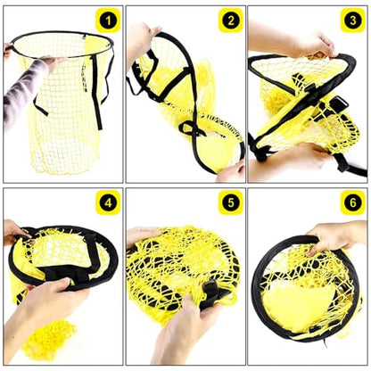 Aoneky Soccer Target Goal Training Net – 17.5-Inch Precision Shooting Target for Soccer Practice – Durable, Easy Setup, and Versatile – Improve Shooting Accuracy & Technique for All Skill Levels