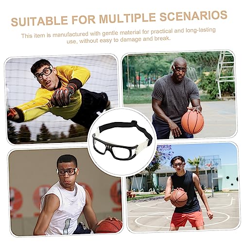 TOYANDONA Sports Dribble Fog Outdoor Basketball Glasses for Men Comfortable Fit Windproof and Sandproof Design for Cycling and Mountain Climbing Activities