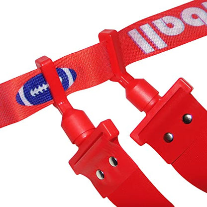 NANSHINE Flag Football Set,1pcs Adjustable Football Belt 3pcs Flags For Kids Youth Adults Outdoor Training And Games