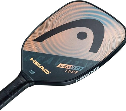 Head Gravity Tour Pickleball Paddle (Add an Optional Additional Paddle, Pickleball/Tennis Bag and Balls to Customize a Set)