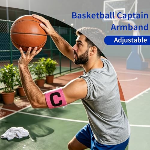Cyrank 10PCS Captain Armbands, Adjustable Leader Armband Elastic Football Soccer Captain Bands Outdoor Football Player Bands for Adult Youth Soccer Volleyball Team