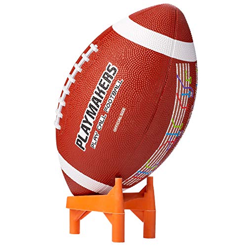 Football Kicking Tee, Orange 1" - Regulation Kickoff Tee for High School, Pee Wee, Recreation League Football Games - Great for Practicing Form, Developing Fundamentals, and Increasing Distance