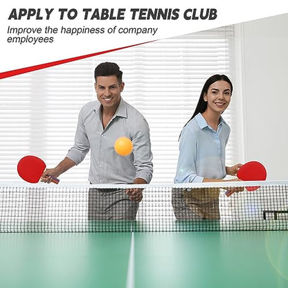 Liliful 8 Pieces Table Tennis Paddle Set Portable Indoor Tennis Rackets Accessories Bulks with 12 Balls and Storage Bag for Indoor Outdoor Kids Adult Professional Games