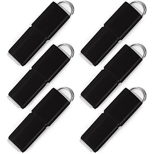 Crown Sporting Goods 6-Pack Flag Football Team Set - 6 Belts with 12 Flags Plus Accessories - color: Black
