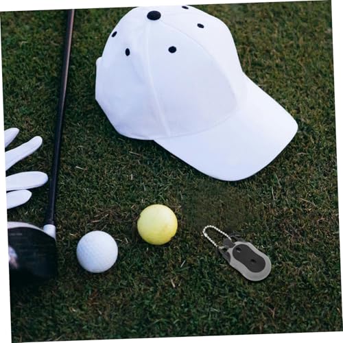 SUPVOX Portable Golf Stroke Counter Clicker Durable Golf Scorekeeping Device for Men and Women Lightweight Scoring Tool for Outdoor Games Gray