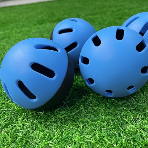 Baseball Practice Ball EVA Training Lightweight Hollows for Hitting Batting Baseball Practice Ball - size: 12 pieces