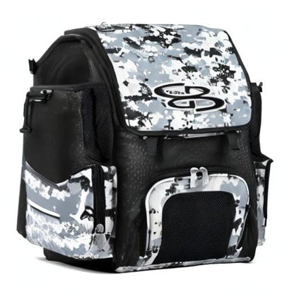 Boombah Mini Superpack Bat Bag Digital Camo Black/Gray - color: Black/Gray