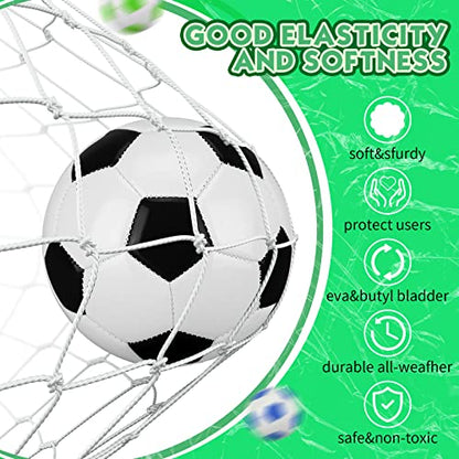 WILLBOND 36 Pcs Traditional Soccer Balls Bulk Size 2, 3, 4, 5 Soccer Ball for Indoor Outdoor Game Practice Training Sport Gift for Adults Players - size: Size 5