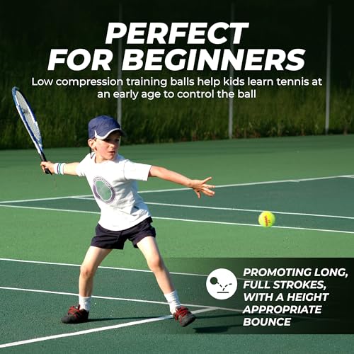 Tourna Green Dot Low Compression Tennis Balls - style: 50 Pack