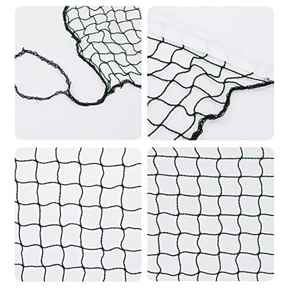 Portable Tennis Net Folding Badminton Net Sports Nylon Net for Volleyball Pickleball Soccer Indoor Outdoor Beach Badminton Net Set Badminton Net Racket-Badminton Net with Poles-only/Stand Net