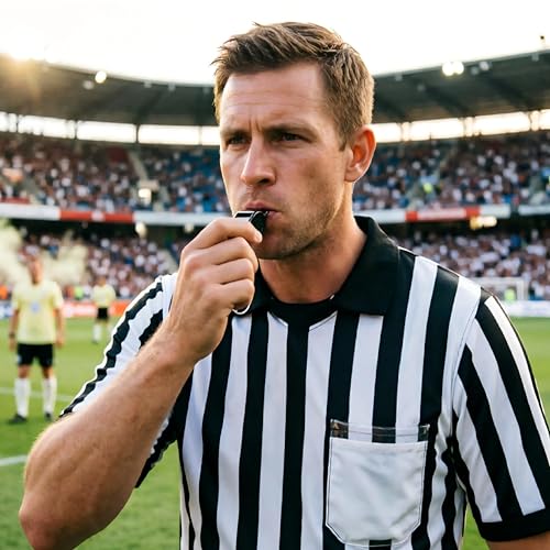 24 Packs Sports Whistles with Lanyard, for Coaches, Referees and Officials