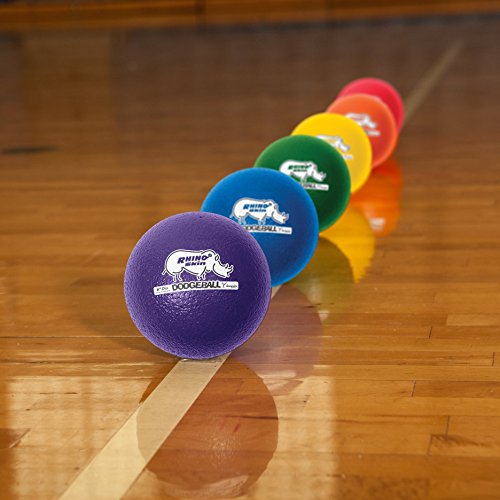 Champion Sports® Rhino Skin® Low Bounce Dodgeball Sets & Singles for Playground, PE, Backyard & League Games – Team Sports Equipment for Youth & Adults