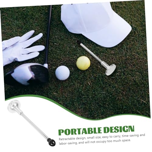 Kisangel Golf Alignment Stick Training Aid for Swing Improvement Golf Tool for Directional Accuracy for Drills and Indoor Practice to Enhance Skills