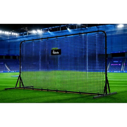 12x6 Steel Frame Soccer Rebounder Backstop Wall w/Carry Case. Perfect for Solo/Team Kickback Practice and Pass Training. Improve Touch/Passing & Ball Control Skills! US Owned
