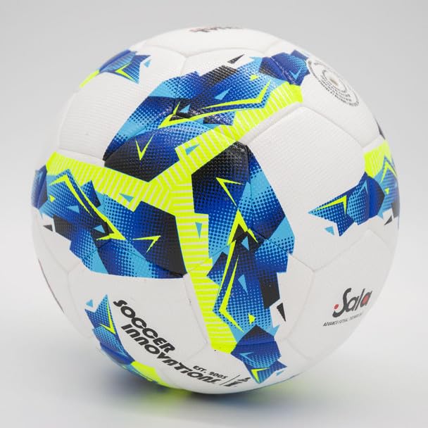 Sala Match Futsal Ball - Official Size 4 & Weighted Soccer Ball - Low Bounce Technology - DuoTechn Technology - Thermo Bonded Panels