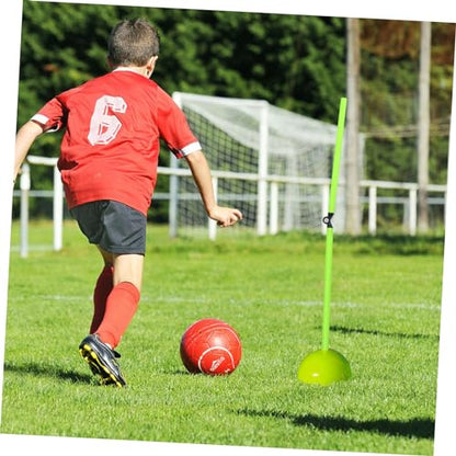 UPKOCH 2Pcs Folding Soccer Training Poles Reusable Agility Rods for Outdoor Basketball and Football Drills Durable and Design for Speed Development