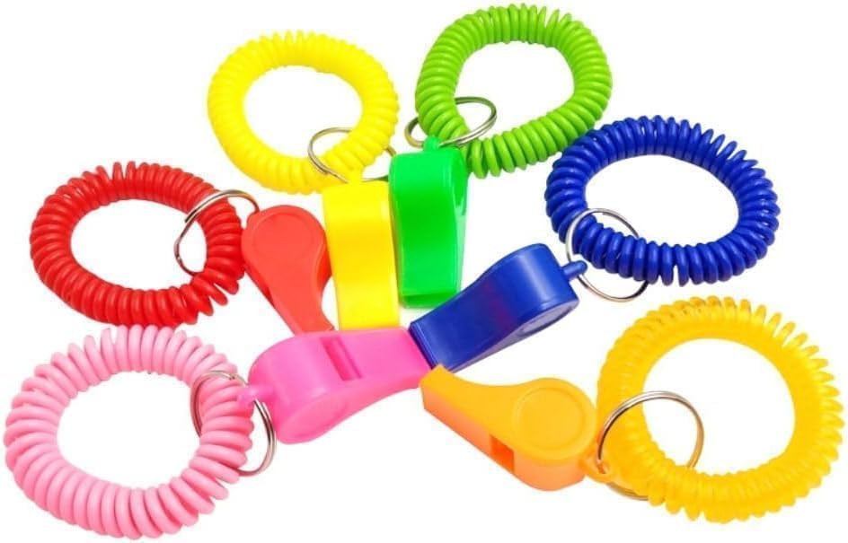 Sports Whistle Pink with Adjustable Wrist Strap, Sound for Coaches, Referees, Team Sports, Soccer, Baseball, Outdoor Safety
